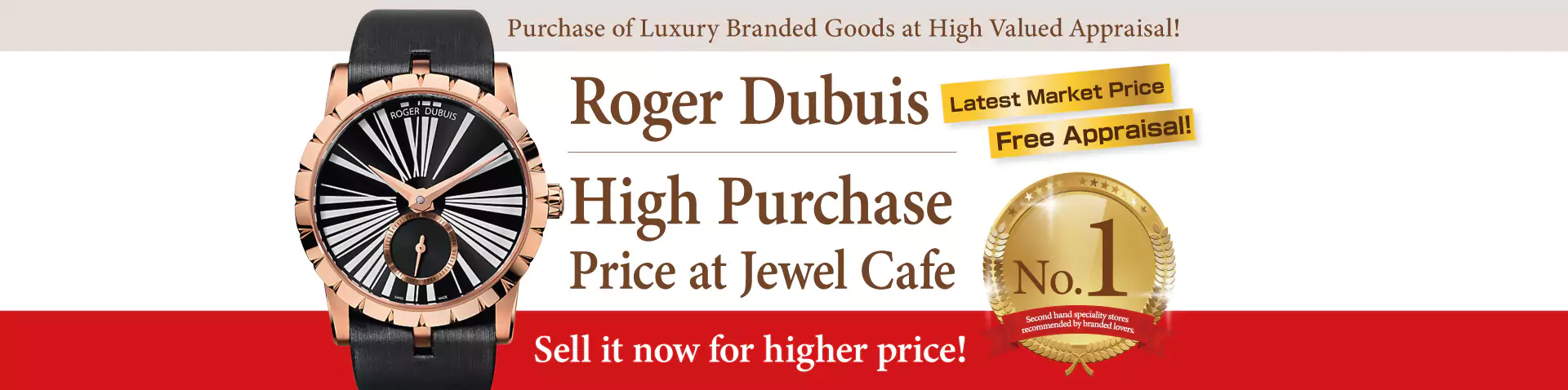 Purchase of Roger Dubuis watch