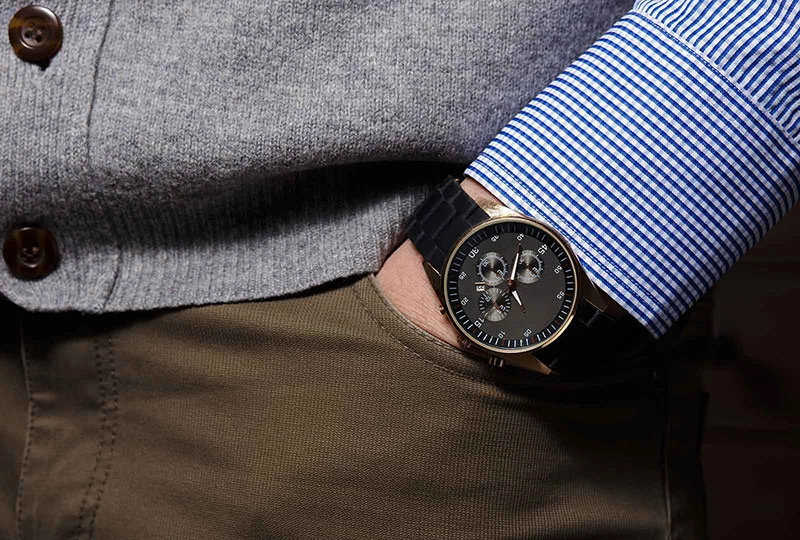 Rolex watch on hand