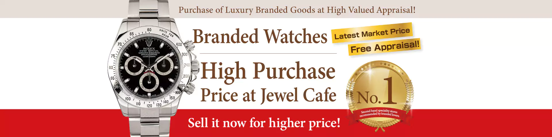 Purchase of branded watch