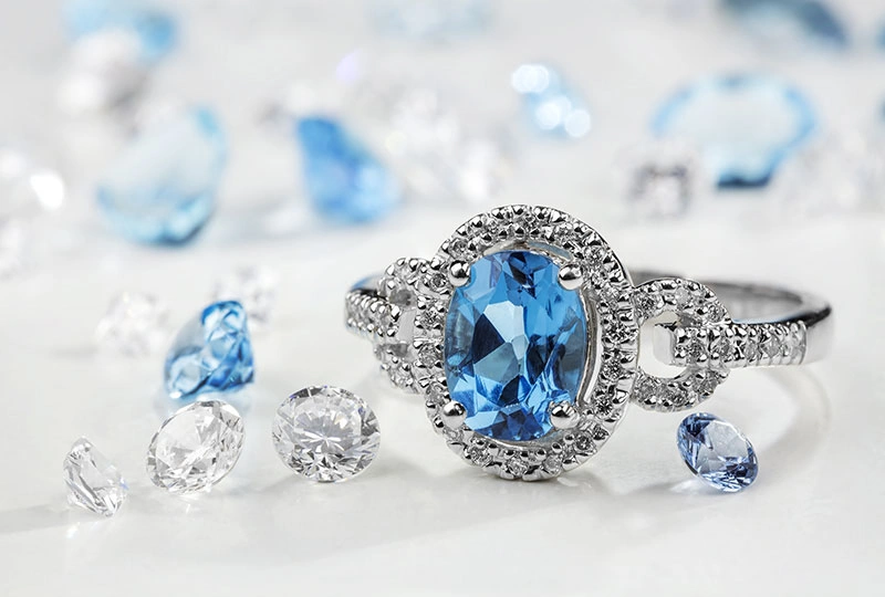 Blue Gemstone